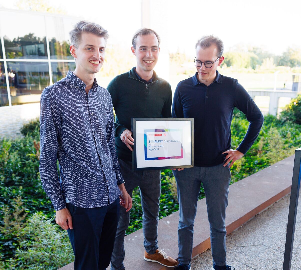 Start-up AgroExact in top 3 Brabant40-award